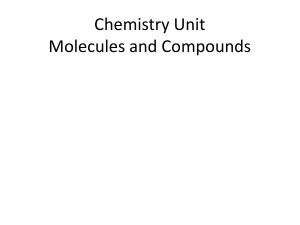 Compounds Student Notes