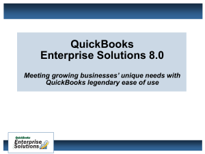 QuickBooks Enterprise Solutions