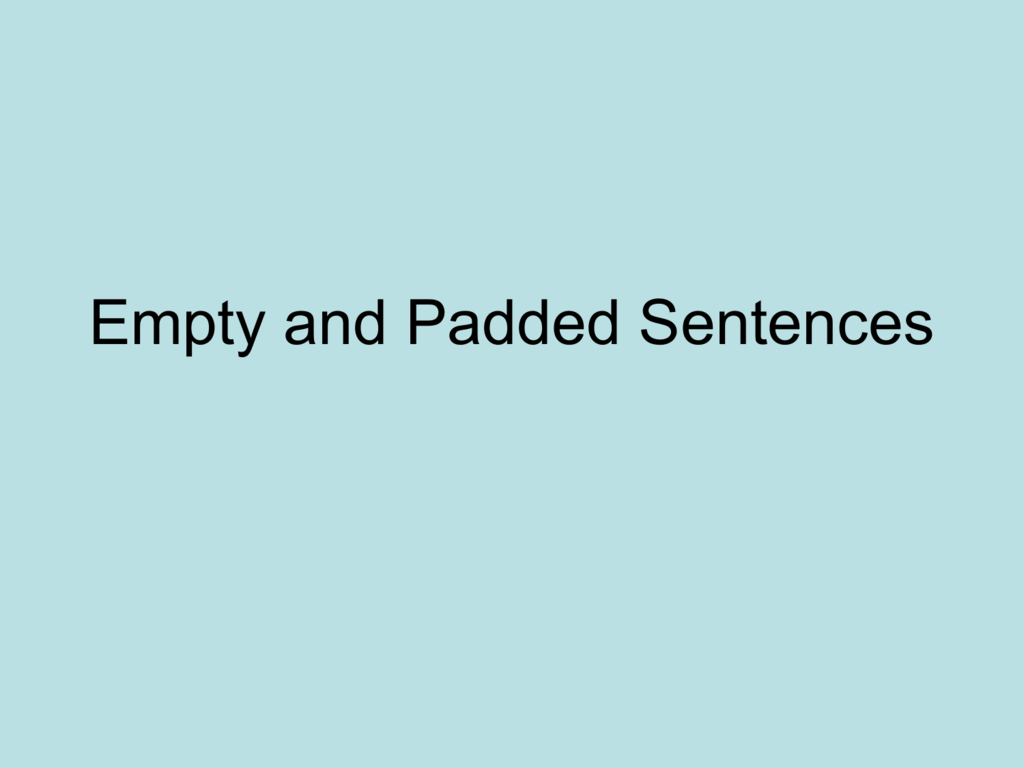 empty-and-padded-sentences