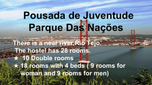 Pousada de Juventude Parque Das Nações Double room Rooms
