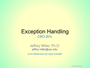 ExceptionHandling