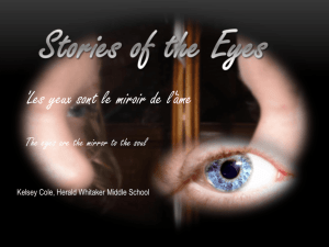 Story of the Eyes - Magoffin County Schools