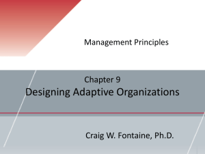 Designing - Craig W. Fontaine, Ph.D.