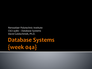 csci4380-week04a - Rensselaer Polytechnic Institute
