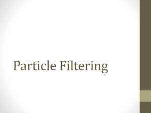 Particle filtering