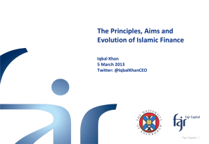 Islamic Finance powerpoint