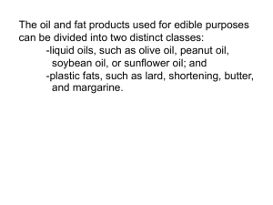 Fat and Oil Extraction