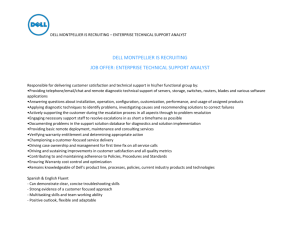 DELL MONTPELLIER IS RECRUITING – ENTERPRISE