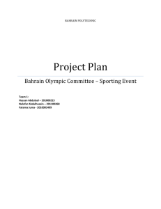 Project Plan - Fatema Juma