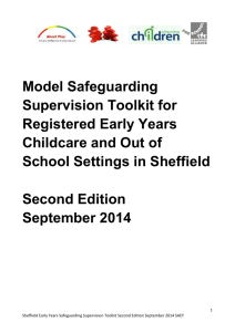 Model safeguarding supervision toolkit