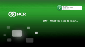 EMV Presentation - Northwest Card Association