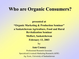 Who are Organic Consumers?