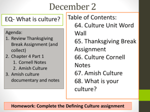 Chapter 4 Culture Presentation