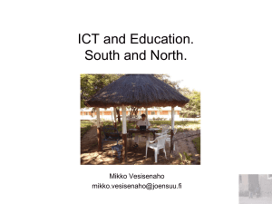 Standards and needs in ICT education development