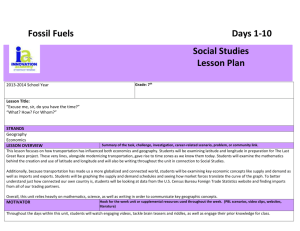 7th Social Studies Transportation
