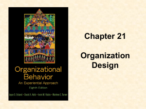 Organizational Designs