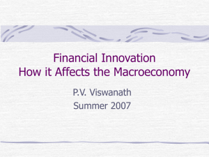 Introduction to Financial Innovation