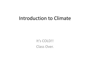 Climate Presentation 2014
