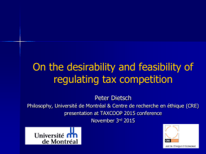 Peter Dietsch - Tax Coop | CONFERENCE