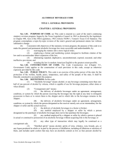 Title 1 - General Provisions
