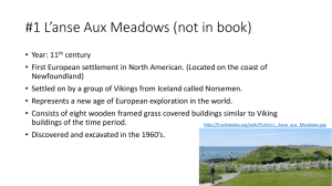 1 L*anse Aux Meadows - Faculty Access for the Web