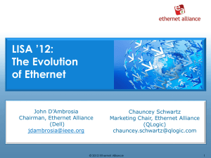 Work With The Ethernet Alliance Team