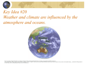 Key Idea #20 Air Masses Weather and Climate