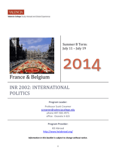 France & Belgium 2014