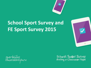 School Sport Survey 2015