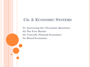 Ch 2 Economic Systems