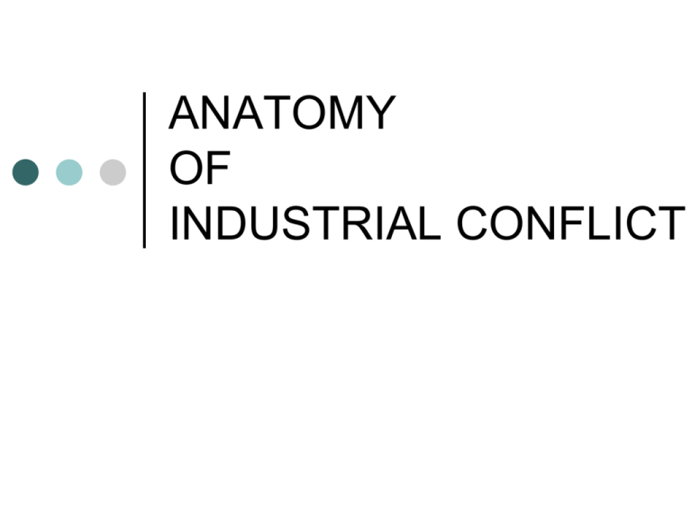 What Are The Theories Of Industrial Conflict