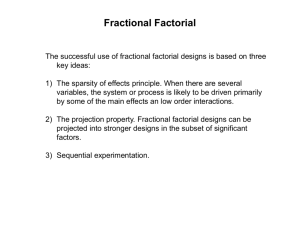 FractionalFactorialNotes