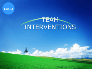 team interventions - managementforu.com