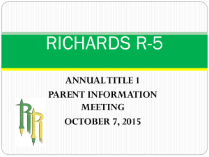 RICHARDS R-5 - Richards RV School District