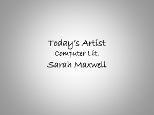File - Sarah Maxwell