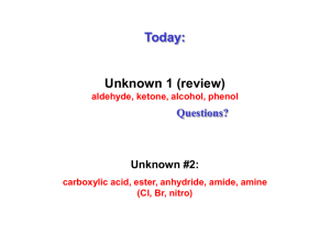 Cont. Unknowns