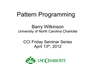 Pattern Programming - Personal Web Pages