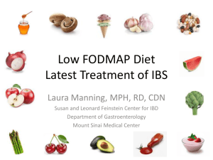Low FODMAP Diet Latest Treatment of IBS