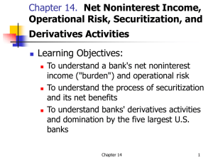 Chapter 14. Net Noninterest Income, Operational Risk