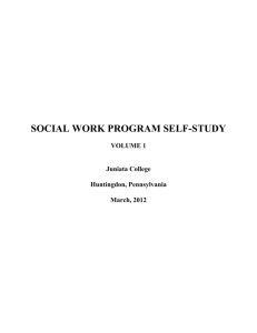 social work program self-study - Offices