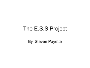 The ESS Project - Laconia School District
