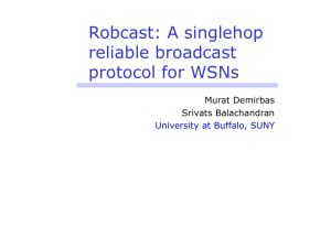 Robcast: A Singlehop Reliable Broadcast Protocol for Wireless