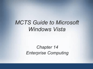 Chapter 14 Enterprise Computing