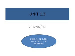 UNIT 1.3 - Learning