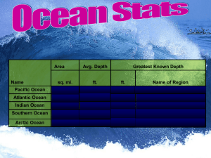 esoceanographyOcean Statistics