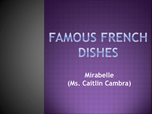 Famous French Dishes