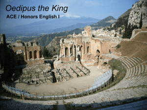 Oedipus the King - Mrs. Suttles' Webpage