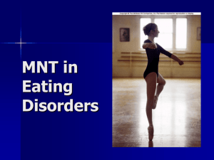 Eating Disorders - The University of Akron