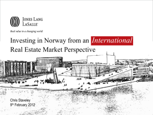 Investing in Norway from an international Real Estate