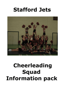 The Classes - Stafford Jets Cheerleading Squad